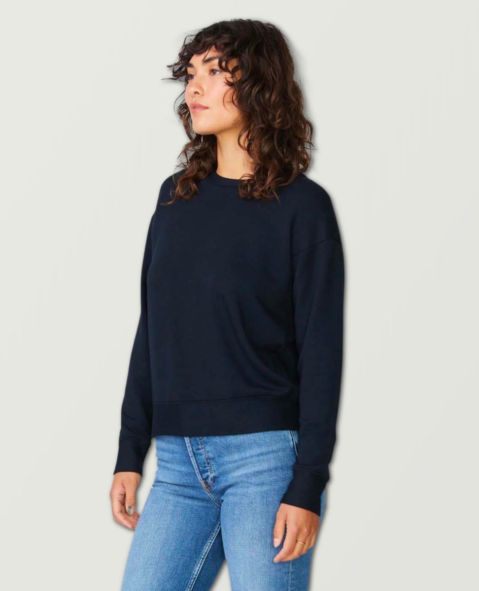 Soft Fleece Crewneck Black - miamidrugpossession