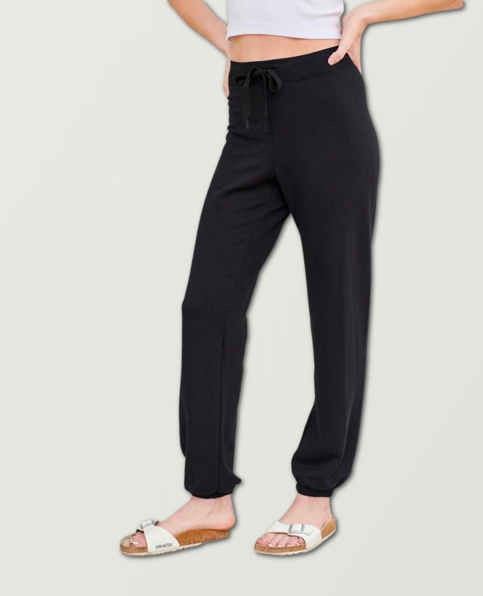 Softest Fleece Sweatpant Black - miamidrugpossession