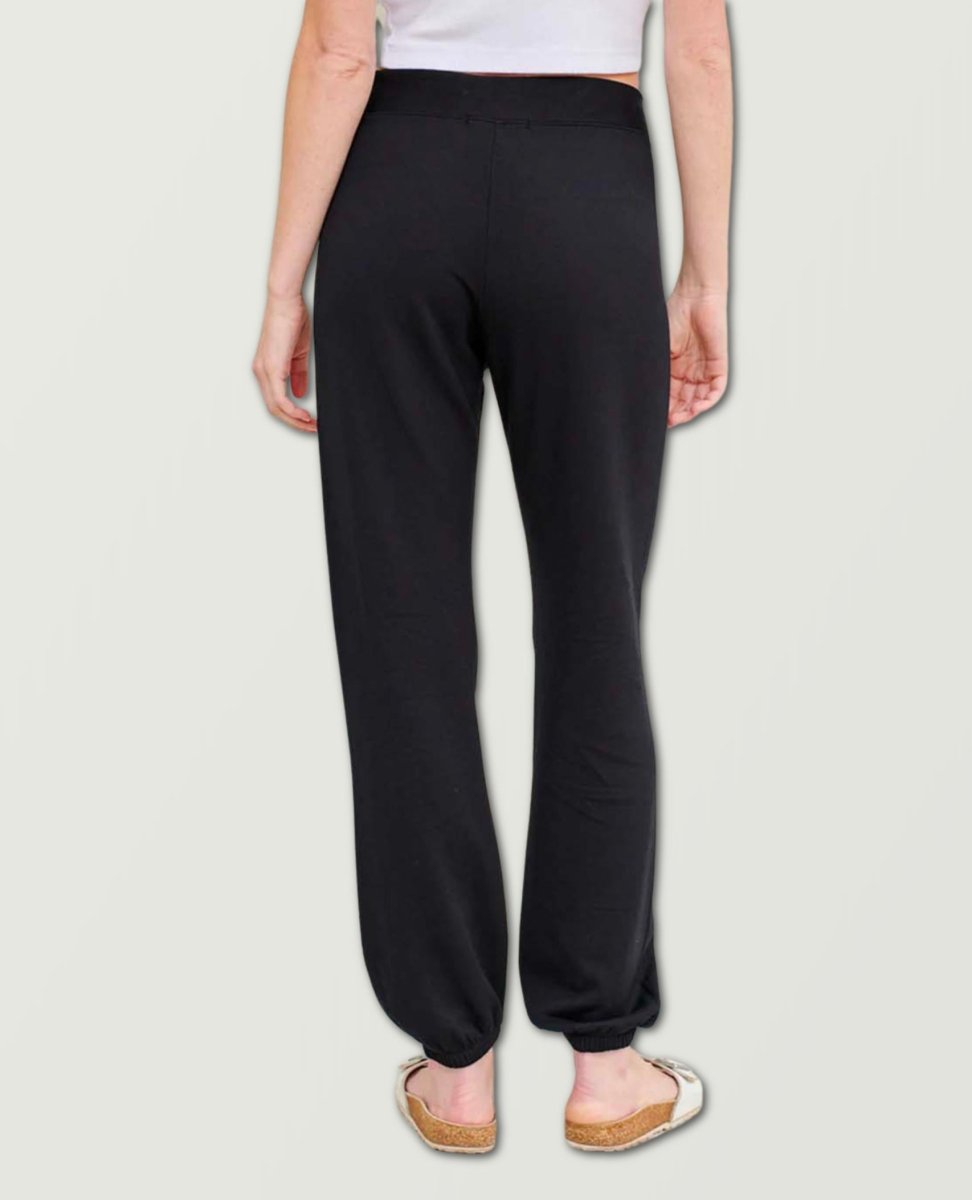 Softest Fleece Sweatpant Black - miamidrugpossession