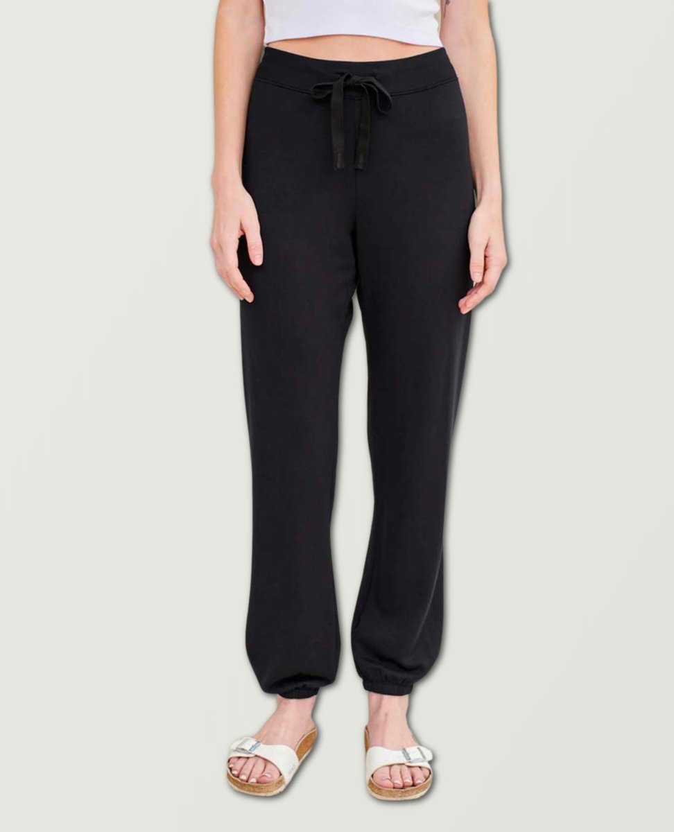 Softest Fleece Sweatpant Black - clearpathherbicide