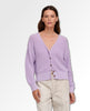 Solange Textured Cotton Cardigan Orchid - clearpathherbicide