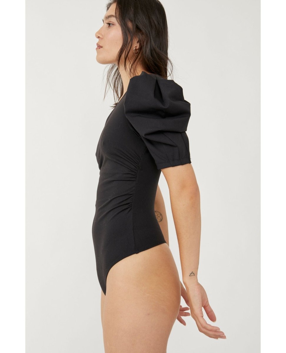 Somethin About You Bodysuit Black - miamidrugpossession