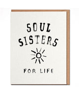 Soul Sisters For Life Card - PINK ARROWS