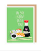 Soy In Love With You Anniversary Card - clearpathherbicide