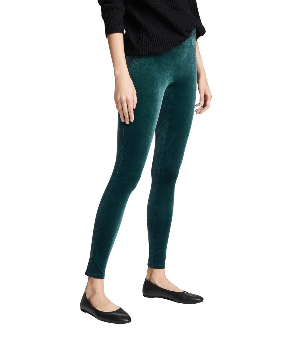 Spanx Velvet Legging, Malachite - miamidrugpossession