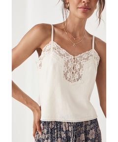 Spell Basic Linen Cami White - clearpathherbicide