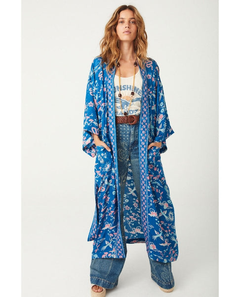 Spell Desert Bandita Kimono Cobalt - clearpathherbicide