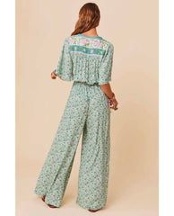 Spell Sienna Jumpsuit Jade - PINK ARROWS