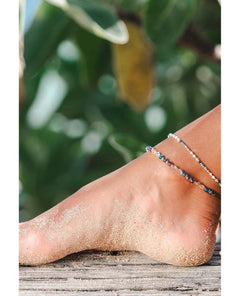 Spiritual Healer Healing 2mm Gold Chain Anklet - clearpathherbicide