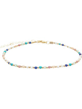 Spiritual Healer Healing 2mm Gold Chain Anklet - clearpathherbicide