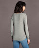 Stacey Striped Long Sleeve Light Olive - miamidrugpossession