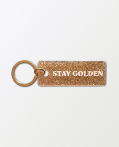 Stay Golden Keychain - PINK ARROWS