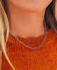 Sterling Stars Choker Necklace Silver - clearpathherbicide