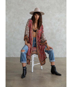 Stevie Kimono Vintage Red - clearpathherbicide