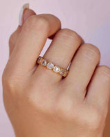 Stone Heart Ring Band - miamidrugpossession