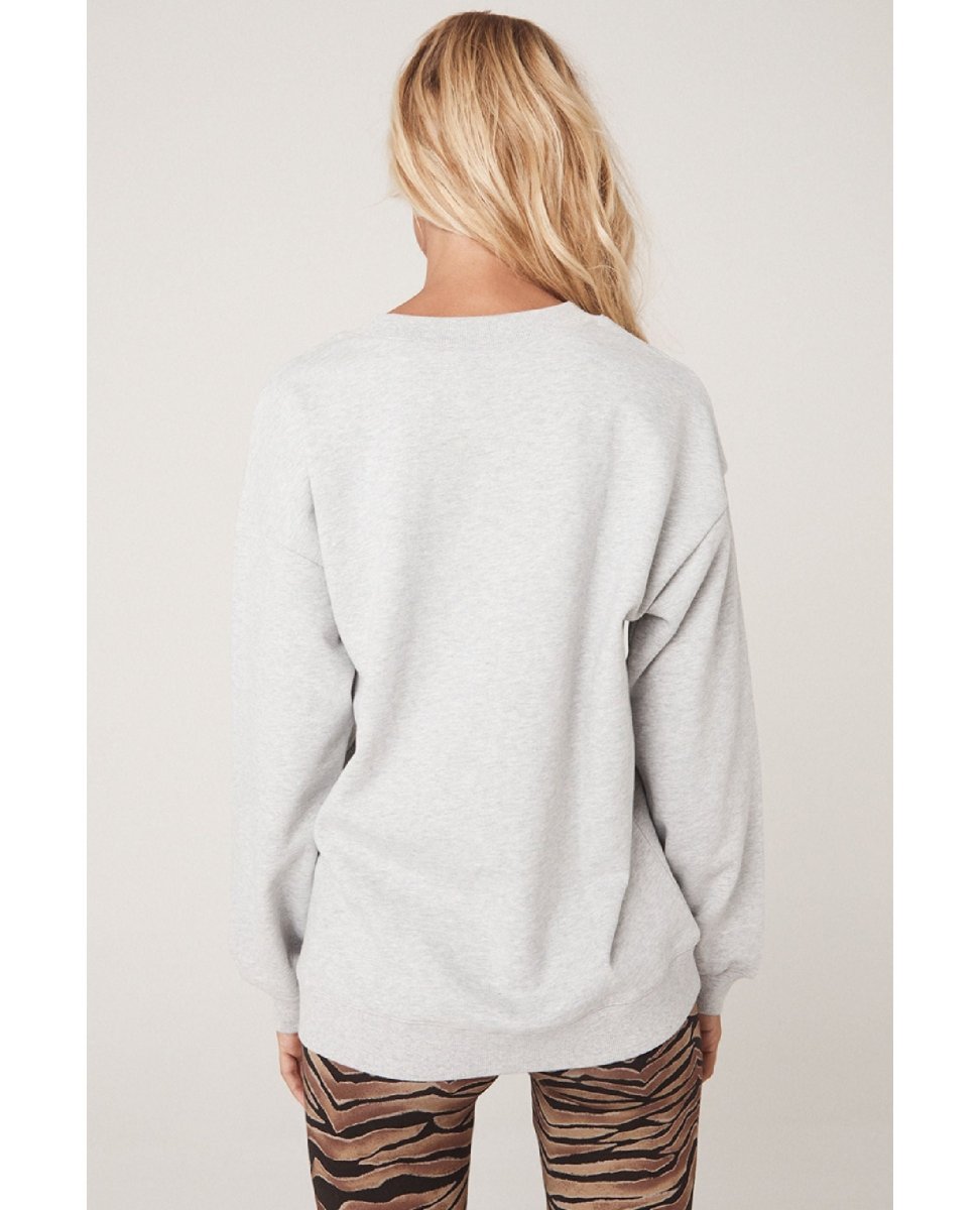 Stormy River Sweatshirt Grey Marle - miamidrugpossession