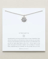 Strength Necklace Silver - miamidrugpossession