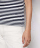 Striped Crew Navy Multi - miamidrugpossession