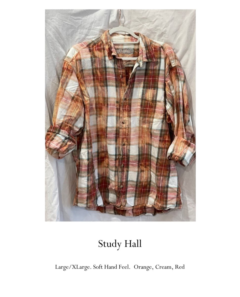 Study Hall Flannel #5 One Size - miamidrugpossession