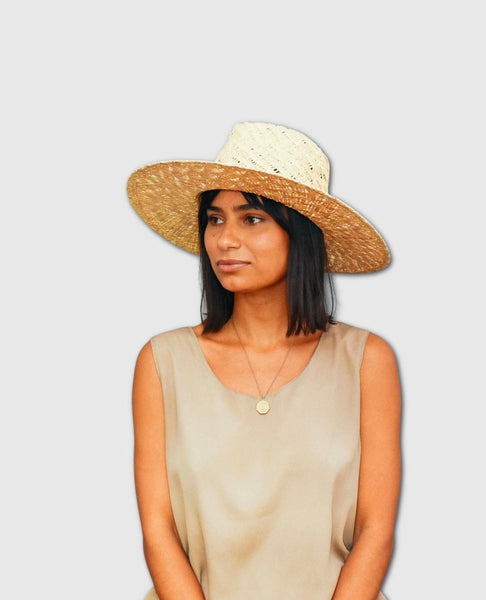 Suki Straw Hat Golden - miamidrugpossession