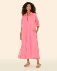 Sun Kiss Coral Boden Dress - PINK ARROWS