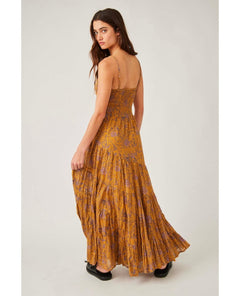 Sundrenched Printed Maxi Dress Dusty Olive Combo - clearpathherbicide