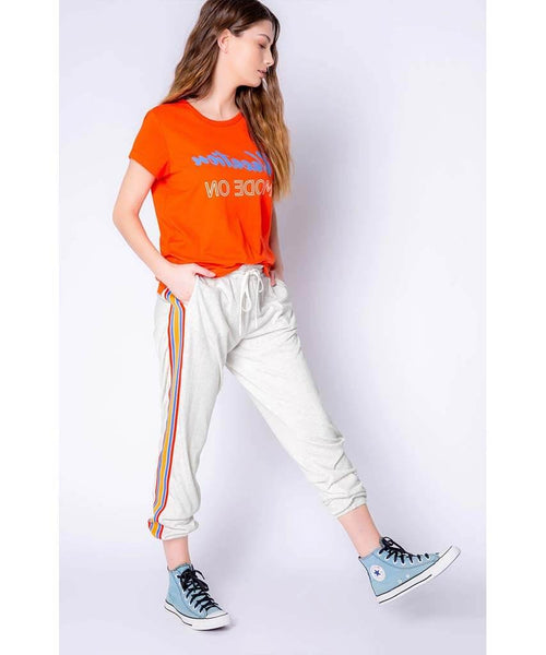 Suns Out Stripe Terry Lounge Pant - clearpathherbicide