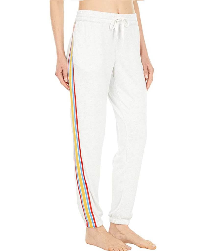 Suns Out Stripe Terry Lounge Pant - miamidrugpossession