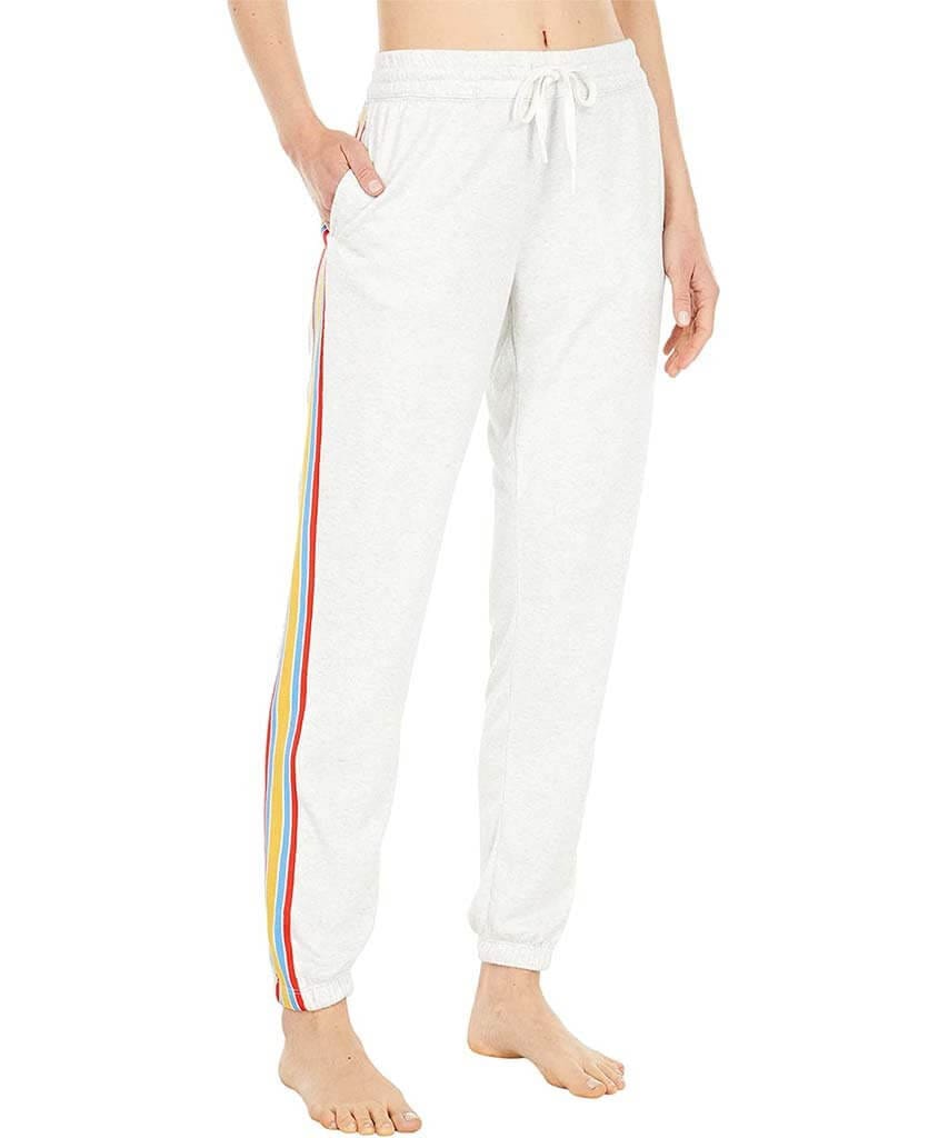 Suns Out Stripe Terry Lounge Pant - miamidrugpossession