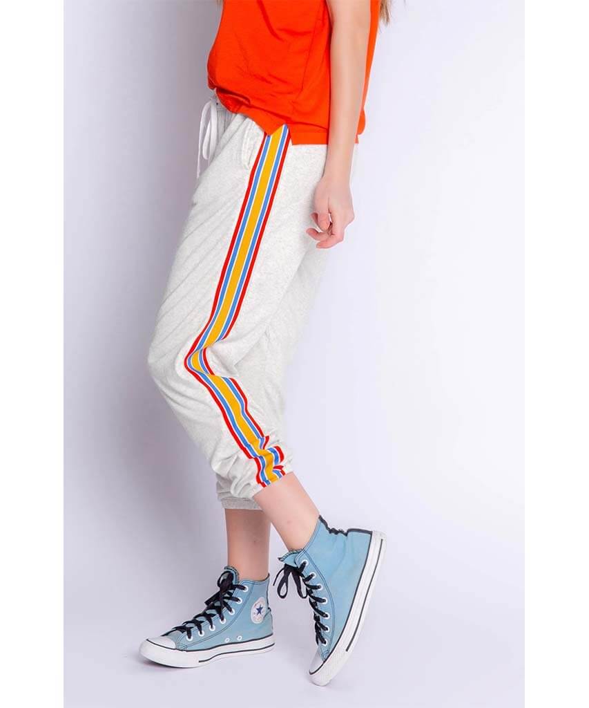 Suns Out Stripe Terry Lounge Pant - clearpathherbicide