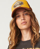 Sunshine Bandit Mango Trucker Hat - miamidrugpossession