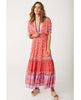 Sunshine Bandit Tie Gown Cayenne - miamidrugpossession