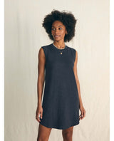 Sunwashed Slub Muscle Dress Washed Black - clearpathherbicide