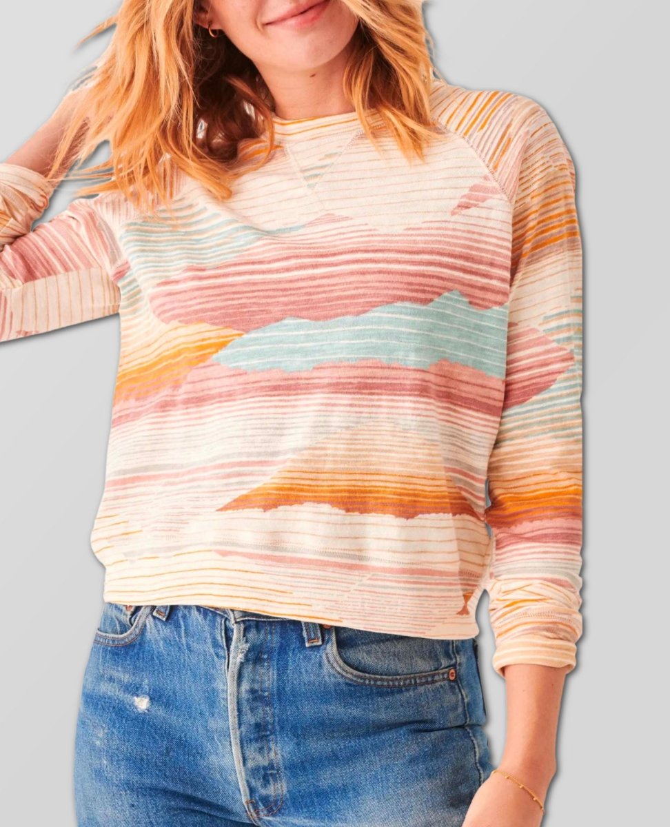 Sunwashed Slub Stripe Landscape - miamidrugpossession