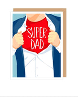 SUPER DAD Father's Day Card - miamidrugpossession