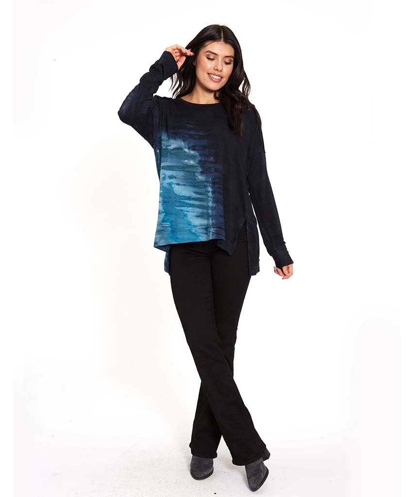 Super Rad Tunic Sweatshirt Mineral - miamidrugpossession