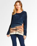 Super Rad Tunic Sweatshirt Vespertine - miamidrugpossession