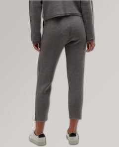 Supersoft Sweater - Knit Waffle Sweatpants Dark Heather - miamidrugpossession