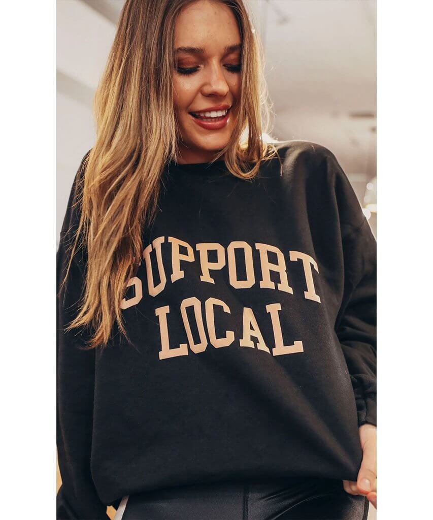 Support Local Sweatshirt - miamidrugpossession