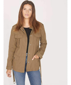 Surplus Cotton Blend Belted Jacket - clearpathherbicide