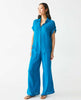 Susie Smocked Pant Pacific - miamidrugpossession