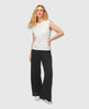 Susie Smocked Wide Leg Pant Black - clearpathherbicide