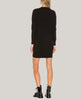 Sweater Tunic Dress Black - clearpathherbicide