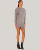 Sweater Tunic Dress Grey - miamidrugpossession