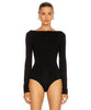 Sylvi Square Back Bodysuit Black - clearpathherbicide