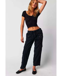 Tahiti Cargo Pants Black - clearpathherbicide