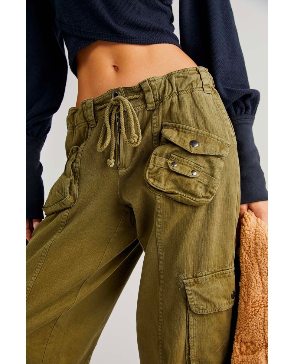 Tahiti Cargo Pants Dried Herb - miamidrugpossession