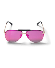 Tahoe Aviator Pink Blue Gradient Polarized - PINK ARROWS