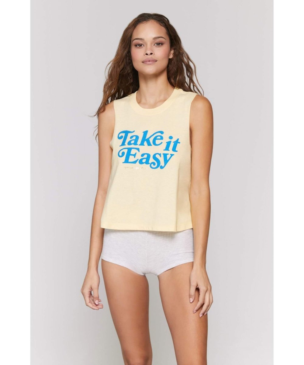 Take It Easy Crop Tank - clearpathherbicide