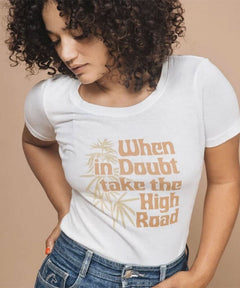 Take The High Road Tee - miamidrugpossession